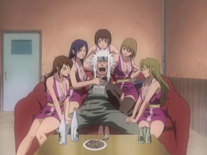 bigtoadinpond's tweet photo. More minutes pass, he is surrounded by women, all work there. Waiters. They cling to him... but their touches are cold. There is no warmth.

「And then I said "huh?! You don't know the mighty Jiraiya?!」

  He was obnoxiously loud. His voice echoes through the entire room. https://t.co/C1LjL4eHVO