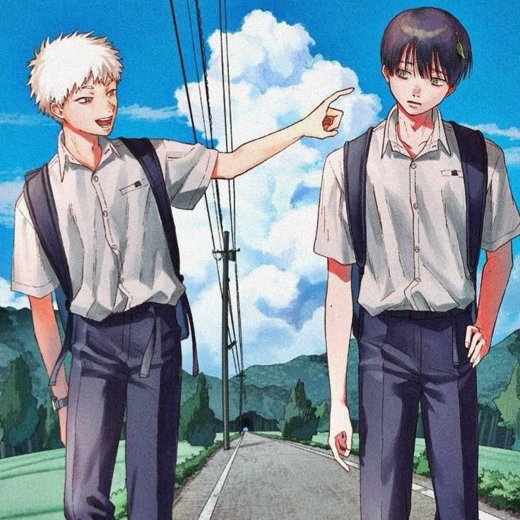 asakocupcake's tweet photo. doesn't matter if the series ends  i absorbed them into my soul and will carry them around forever ily yoshikaru https://t.co/DUiTAQNPnM