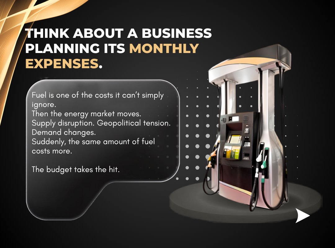 2CM_RunCodes's tweet photo. @HedgeEnerguq Imagine planning your monthly expenses around one fuel price…

Then the market moves and suddenly that same fuel costs more.

Your plans don't change.
Your budget does. https://t.co/hN9rE0s2Zn