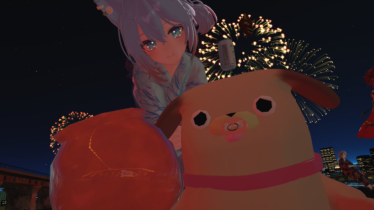 a_mo0315's tweet photo. 🎇🐶 https://t.co/Wrr8jMiiUp