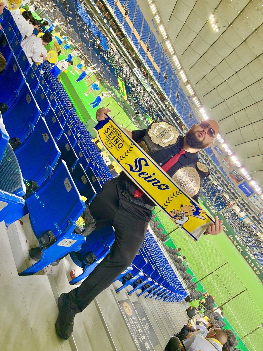 Great_O_Khan's tweet photo. #都市対抗野球 西濃運輸の2回戦勝利を見届けに来てやった⚾️ https://t.co/VvtvMckqlT