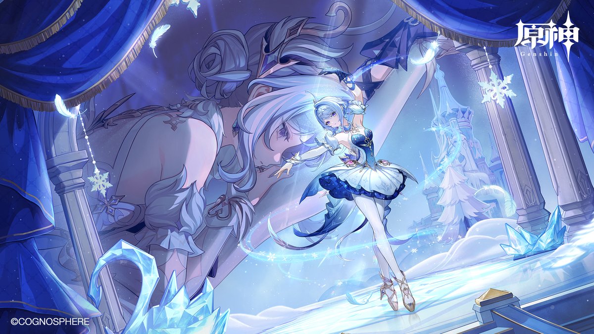 Genshin_7's tweet photo. 【壁紙配布】
「神に愛されぬ雪国」シリーズのキービジュアルを使用したスマートフォン用とデスクトップ用の壁紙を配布します。
ぜひお好きなデザインをご利用ください！

#原神 #原神スネージナヤ https://t.co/OlpyNFNTVl