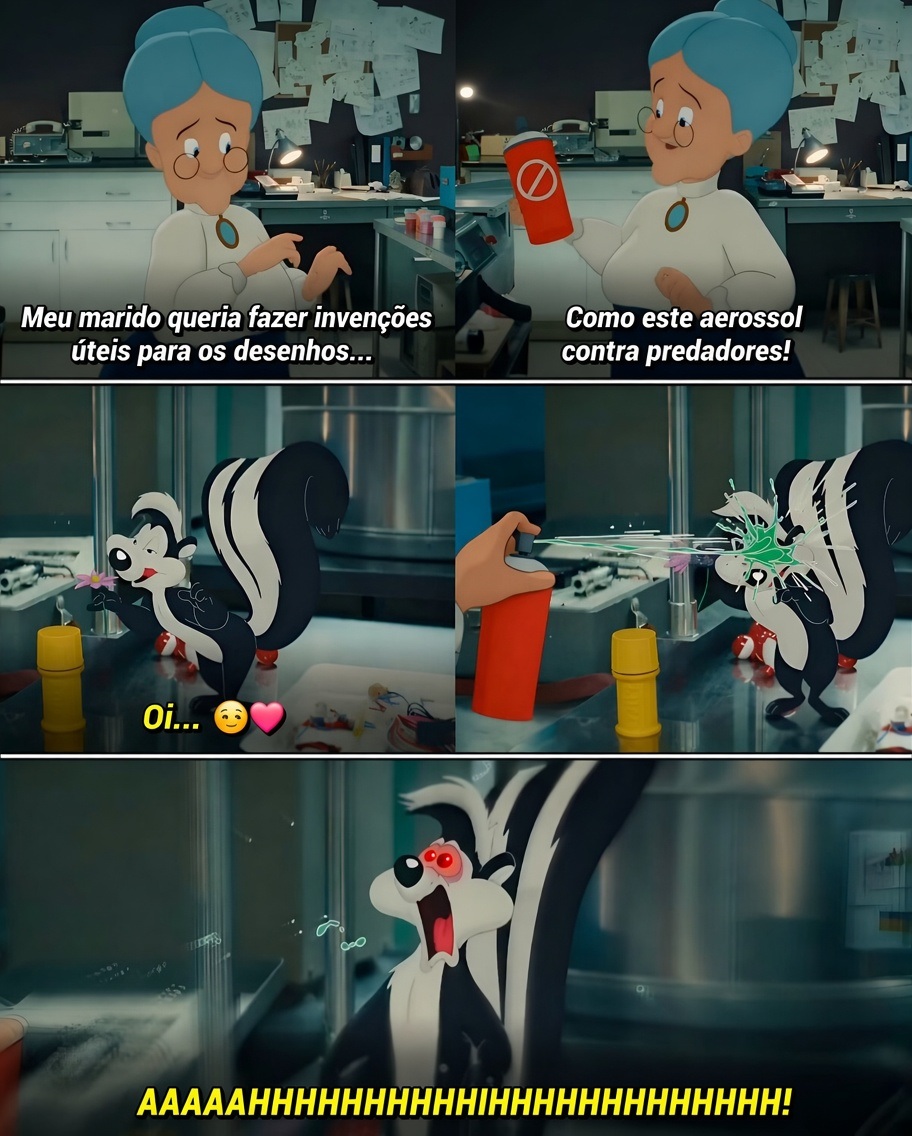 jlinzombie's tweet photo. Só chamaram o Pepé Le Pew pra sofrer humilhação. 
Sacanagem KKKKKKKKKKKKKKKKK

🎥 Coyote vs. Acme (2026) https://t.co/pkXuu30SE2