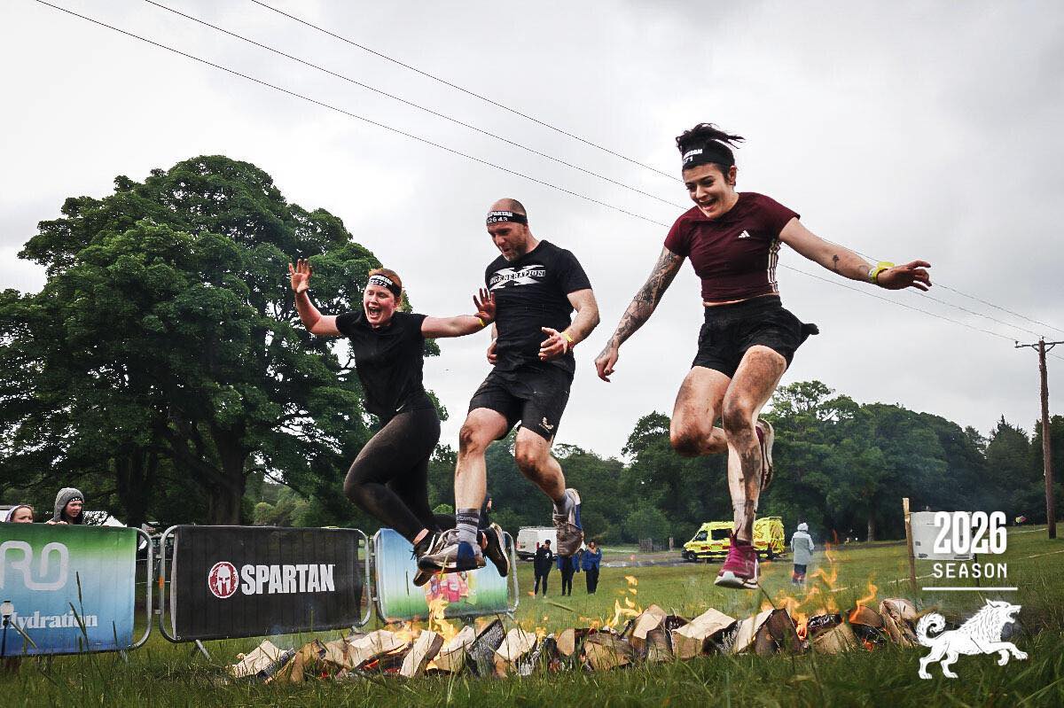 DeandreFenbky2's tweet photo. Guess who did Tough Mudder the day before a Spartan race and still had a fun weekend… Laura! Movement is medicine—you can absolutely do this at 40 and beyond! https://t.co/nZvolQuPbf