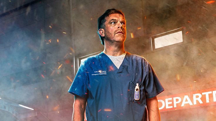 holbytvofficial's tweet photo. 'It's a lovely opportunity, and a real privilege, to lead the audience through this story - particularly for the 40th anniversary. It really is pinch-yourself stuff.' Will Beck Interview #Casualtyis40 #Casualty #WillBeck https://t.co/NHyFkPcOx1 https://t.co/luATATpLMv