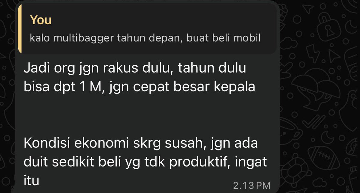 aalvynh's tweet photo. keep reminding me to always be humble, love sekebon untuk papito 🚀 https://t.co/rns7mxDVdg