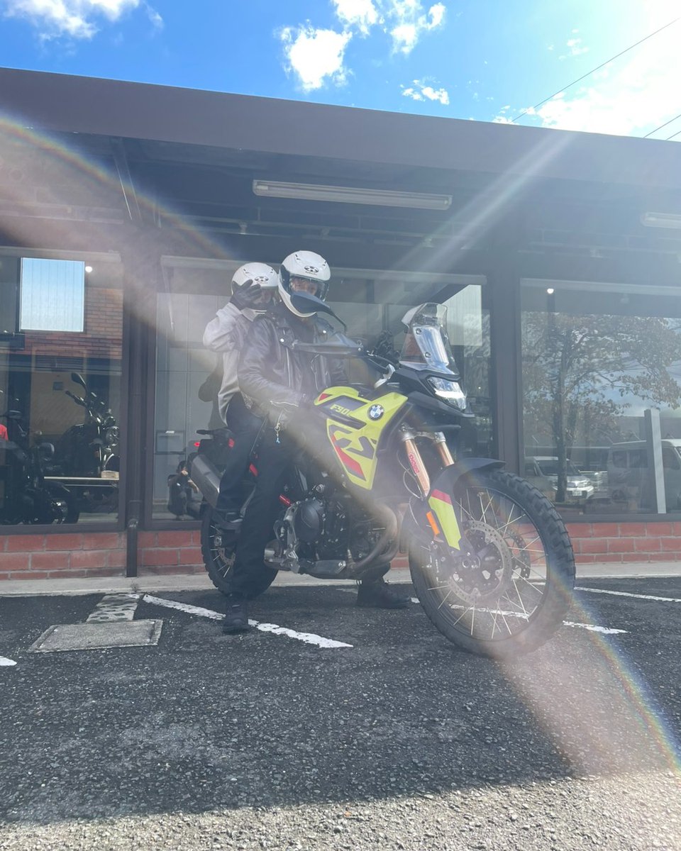 GerardoSchog's tweet photo. A guest from the USA rented our BMW F900GS! With powerful performance and stable handling, it’s comfortable even for two-up riding—perfect for long tours. Ride safely and enjoy Japan’s roads! Kyoto Bike Travel also rents BMWs, Ducatis, and more. https://t.co/z9DD4uU4lz