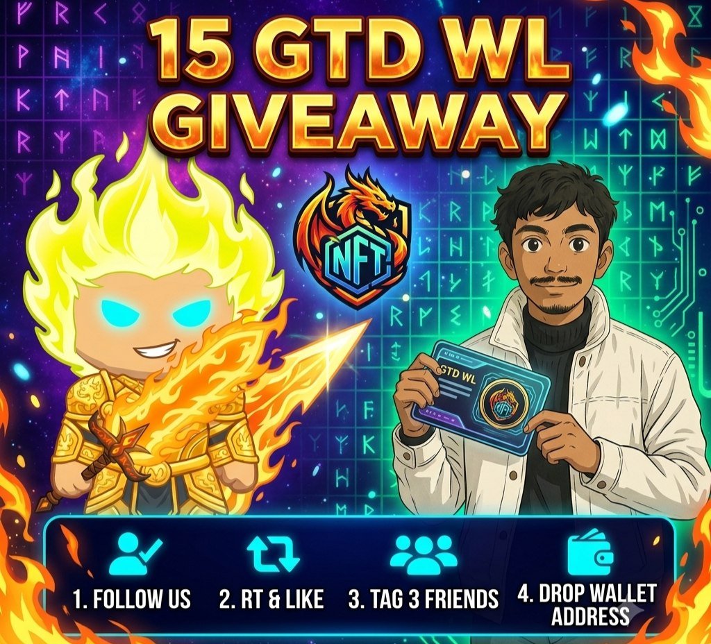 Danishyt2255's tweet photo. We’ve partnered with FastX Exchange to Giveaway 15x Guaranteed Free Mint spots to our community!

How to Enter:

🔹​ Follow @fastx_co & @Danishyt2255
🔹 ​Like & RT this post, ​Tag 3 friends.
🔹 Drop your EVM address.

➖ Project Details: FREE Mint on Opensea, 5K Warriors on Robinhood chain.

➖ NFT utility: Trade on FastX. Earn points. Points become your TGE allocation. Your NFT boosts your point earnings. The more you trade, the bigger your share at TGE.
​
​⏰ Ends in 12h