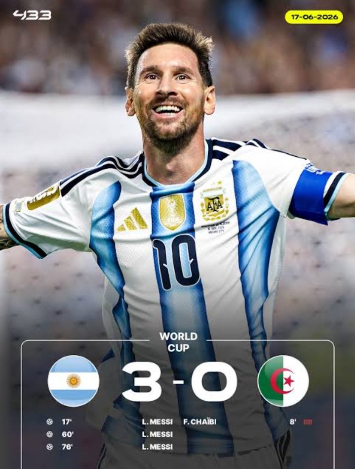 TouchmineZ's tweet photo. Last hatrick of               Last hatrick of
Messi with                     Ronaldo with 
Argentina                       Portugal https://t.co/SGrN5kpFOp