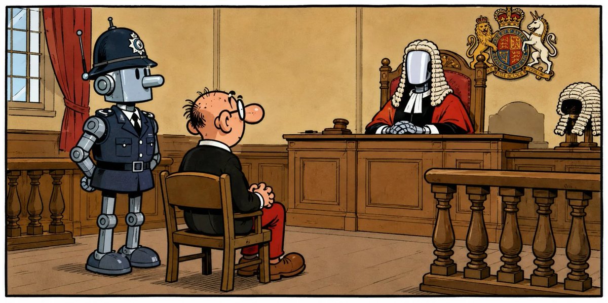 comunadis's tweet photo. Con la vuelta de vacaciones planteamos una duda que seguro más de uno ha tenido. ¿Podría la Inteligencia Artificial sustituir al actual sistema judicial? ¿Sería mejor o peor?
¿Qué opinas?
#IA #inteligenciaartificial #SistemaJudicial #Jueces #abogados 
https://t.co/x2DJ3pgNdt https://t.co/RyNUUnFREg
