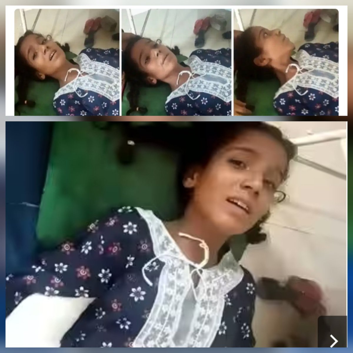 BRAHMAN_BR28's tweet photo. ब्राह्मण नफरत रुकने का नाम नहीं ले रहा 
नाम-- क्षमा दीक्षित 
साथ पढ़ने वाली छात्रा से विवाद होता है उसकी शिकायत क्लास टीचर राजेंद्र पटेल से करने गयी
क्षमा दीक्षित पर ही उल्टा उसके दोनों हाथ मोड़ दि�� जाते हैं छात्रा घायल हो जाति और अब इलाज के दौरान इनकी मृत्यु हो गयी है 

मामला हरदोई उत्तर प्रदेश का है