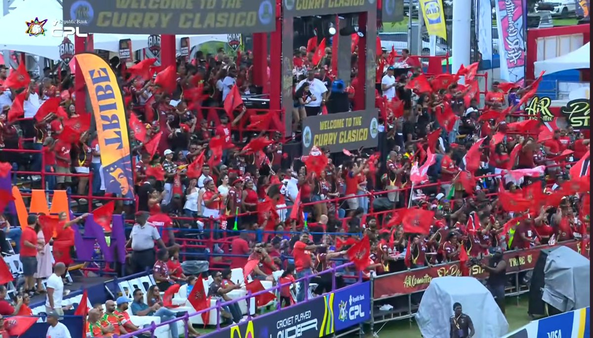 ragav_x's tweet photo. My goodness, look at this massive sea of crowd at the CPL in Port of Spain!

CPL is the only thing keeping cricket alive in the Caribbean. https://t.co/WBuOENhFNY