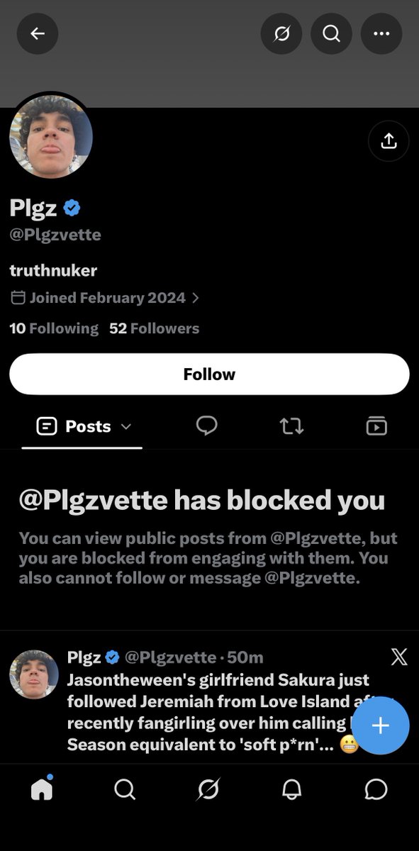 whynot_63's tweet photo. can’t take mfs who pay for a checkmark and post some fake ass narratives serious, bc then they get hit with a truth nuke and do this. Like I wanted to talk more shit bru 💀✌🏽 https://t.co/M25f6nBuAF