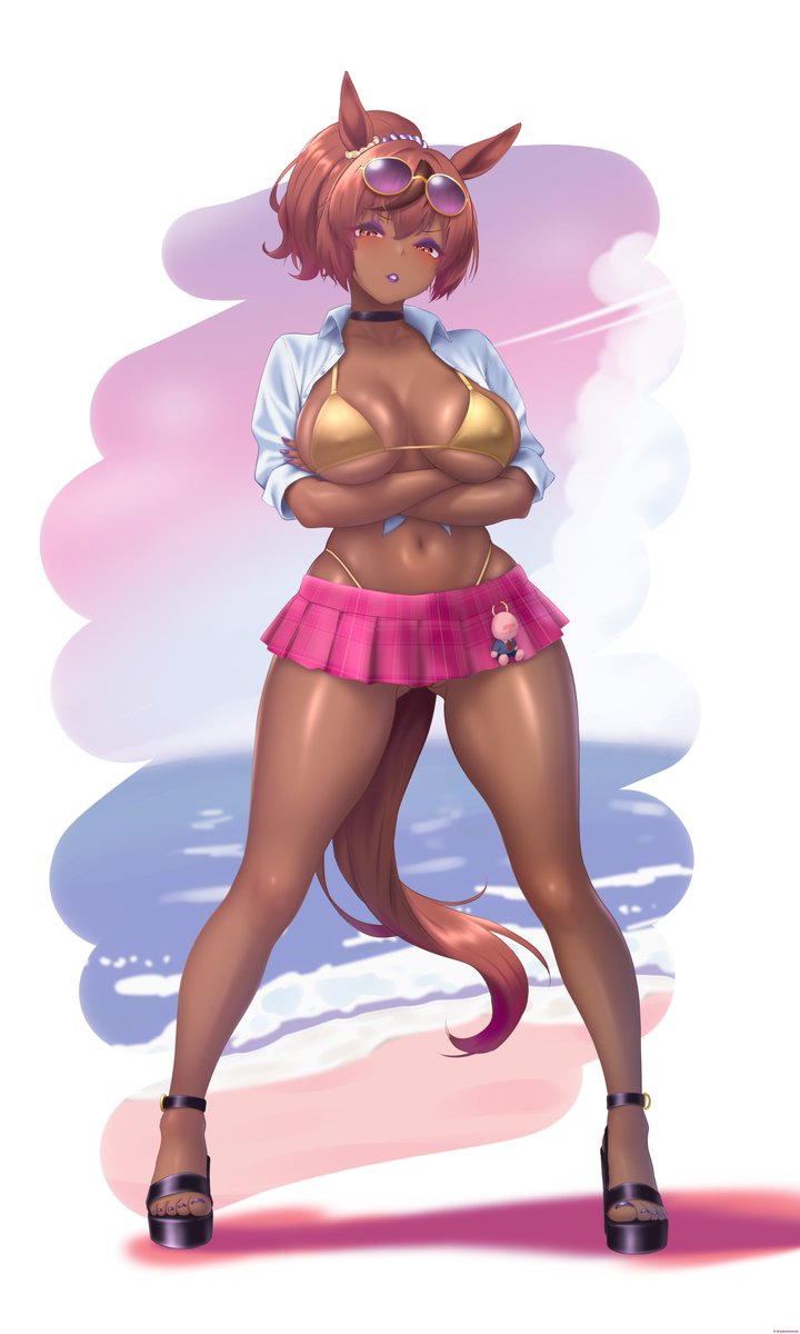 neko4xmata's tweet photo. End of summer！！

（sorry for my bad drawing skill） https://t.co/Go3V1Docwd
