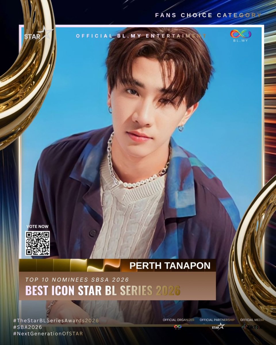 TrendforPerth's tweet photo. 🗳 THE STAR BL SERIES (SBSA) 2026 #PerthVote

Vote for Perth in 2 categories:

🏆 BEST ICON STAR - BL SERIES OF THE YEAR 2026 (Top 5)
No. 4 - #PerthTanapon 

🏆 BEST BL ACTOR SERIES OF THE YEAR 2026 (Top 5) 

📎 https://t.co/feQlThmNuj

🗓 23.08.2026 - 23.09.2026

✨️ How to vote: 
There are 9 categories, for each category, vote for 5 people or series or show and then submit your vote
‼️ You must vote in all 9 categories, and each category must have 5 votes

#KDPPE