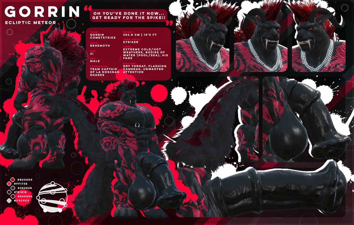EyesOfTheHunter's tweet photo. This stud has a ref sheet now, He's just....Perfection

🎨: Rog on BSKY! https://t.co/8SrRNJWp94