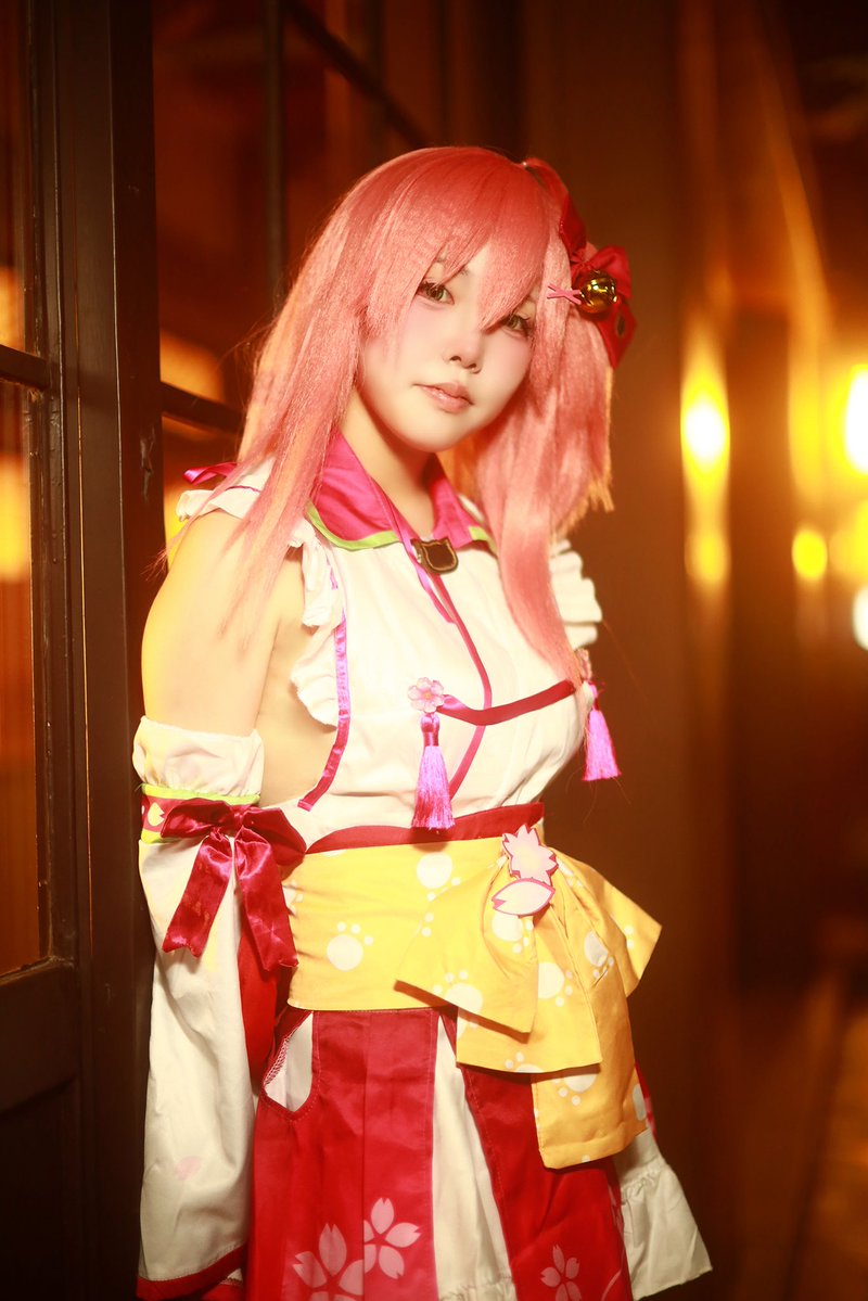 _tubaki0112's tweet photo. - ̗̀⚠︎ ̖́-cosplay／コスプレ

ホロライブ　さくらみこ

📷 ́͏̖-（@niwa_cchi )

#夏宵縁日2026 https://t.co/I6baxyV4zG