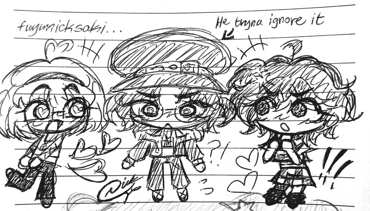 katsuostella_'s tweet photo. fuyu wants nick so bad so. so why not both (oc on left belongs to fuyu)

#assassinsartist #unisaki #fuyunicksaki #killerchat #kctwt #killerchatoc #yumetwt https://t.co/HQIZmVz9aa