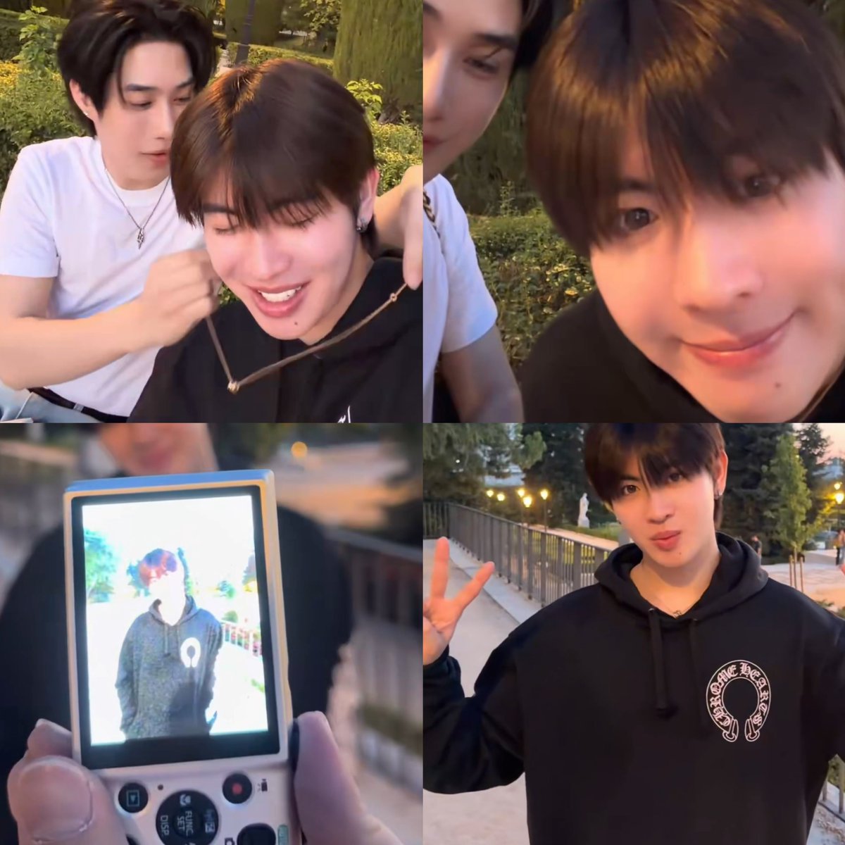 pchymysn's tweet photo. นี่คงเป็นเหตุผลที่ว่าทำไมถึงอยากใช้เวลาอยู่กับน้องสองคน เพราะจะหาโอกาสเซอร์ไพรส์จริง ๆ เติ้ลเป็นผู้ชายที่อบอุ่นมาก เฟิร์สถูกรักอย่างดีเลย มาดริดมันดีที่มีเธอ😭💖🐶🐰

#TleFirstone #เติ้ลเฟิร์สวัน https://t.co/Z1pmfLfAMy