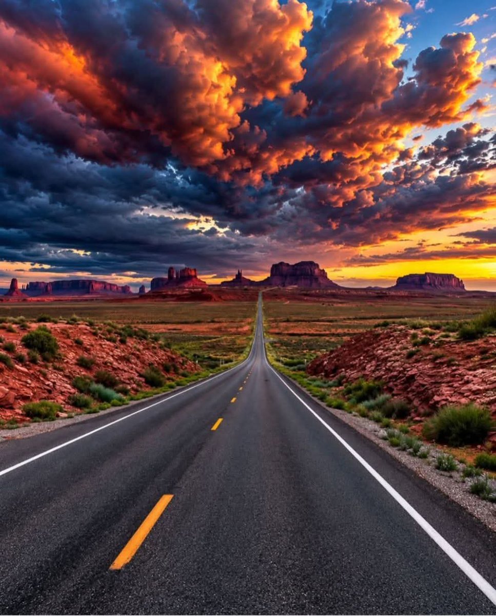 DNatives67667's tweet photo. Nature's Most Dramatic Clouds. Monument Valley In Arizona State,USA 🇺🇸 https://t.co/sSRzE0aHV0