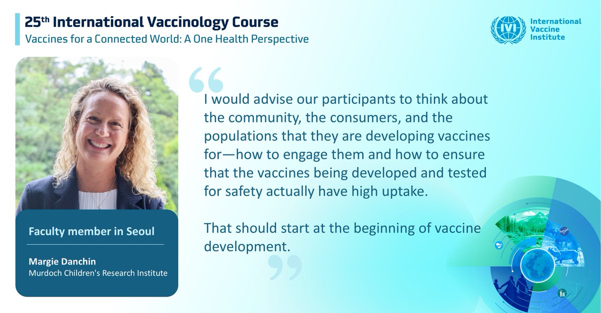 IVIHeadquarters's tweet photo. Leading experts from academia, industry, public health, and across the vaccine ecosystem make up the faculty of #IVC2026.

A few words of encouragement and insight from faculty across Seoul, Kigali, and Stockholm on vaccine hesitancy, advocacy, and vaccine development ⤵️ https://t.co/ryXVaDBNJk