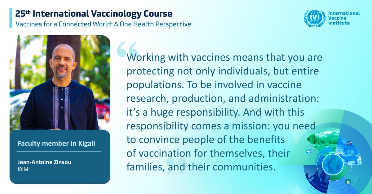 IVIHeadquarters's tweet photo. Leading experts from academia, industry, public health, and across the vaccine ecosystem make up the faculty of #IVC2026.

A few words of encouragement and insight from faculty across Seoul, Kigali, and Stockholm on vaccine hesitancy, advocacy, and vaccine development ⤵️ https://t.co/ryXVaDBNJk