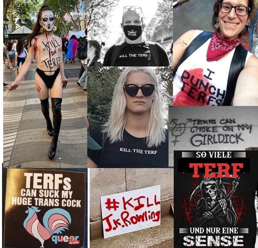 xxxxorxyxy's tweet photo. as if it wasn't the trans-identified males who want to 'correctively' r*pe and murder lesbians and feminists for recognizing that males cannot be lesbian women. the right-wing men who threaten to k1ll trans-identified people are obviously not terfs but you love blaming women https://t.co/4BdydEPbjV