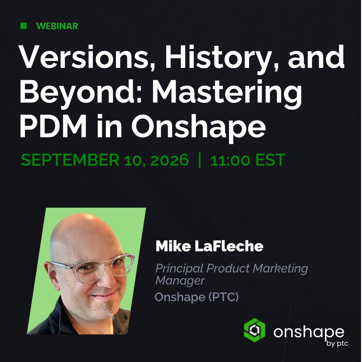 Onshape's tweet photo. 🤝 September Onshape Events (Part 1)

💻 9/10 - Mastering PDM in Onshape (Virtual) 🔗 https://t.co/RptqHccjVV

🗓️ 9/14-9/19 - IMTS 2026
📍 Chicago, IL · PTC Booth 236203 🔗 https://t.co/3HcOsfY655

🗓️ 9/17 - Sydney Tech Meetup 
📍 BrewDog, Australia 🔗 https://t.co/IcKom7hD8o https://t.co/oNGCn12KtH