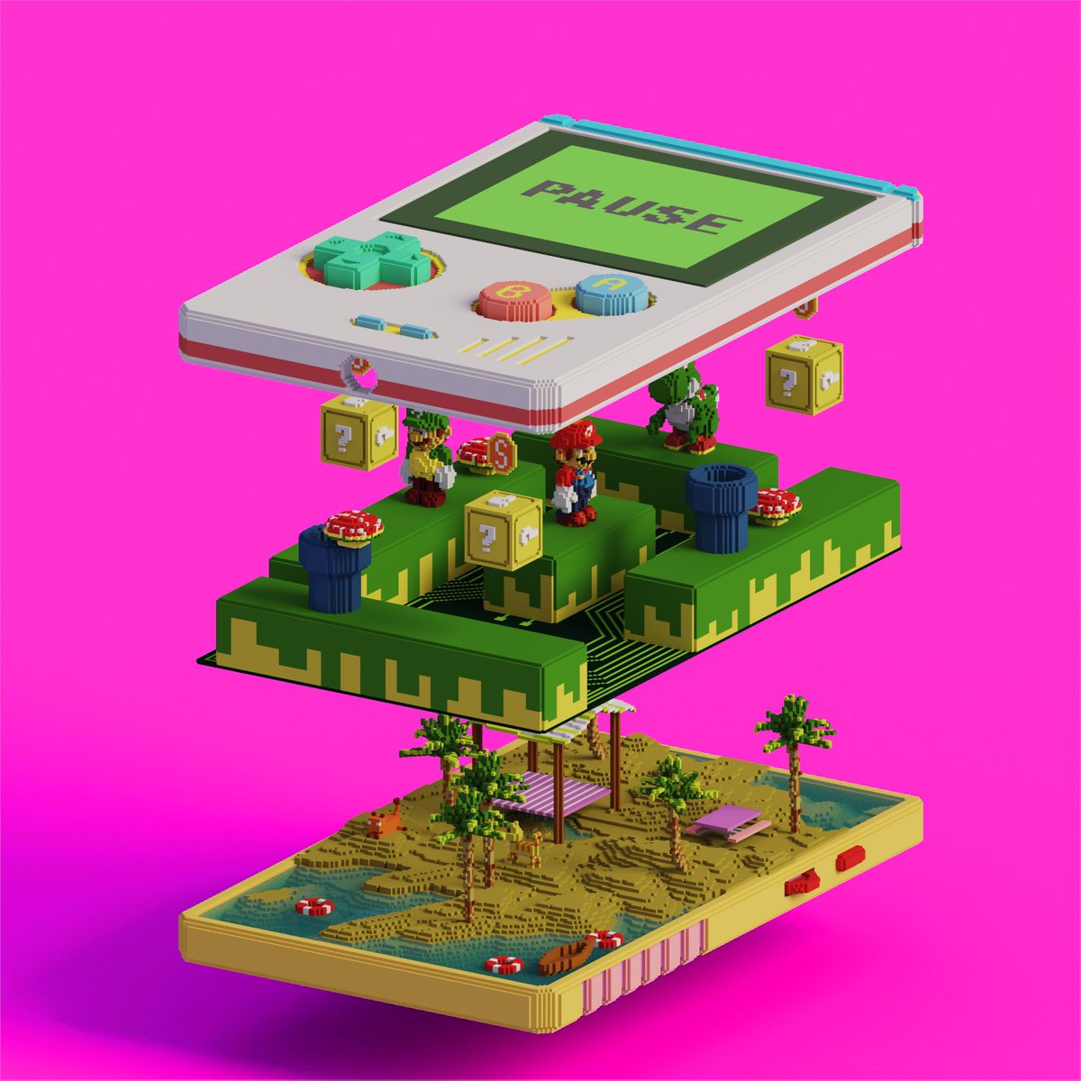 CodexConsoles's tweet photo. Hello @Xeer!

We are @CodexConsoles, a multi-layered gaming console dismantled to reveal hidden maps, attributes, and worlds within. Not your average gaming device.  

Here is an Article regarding what and who we are. Alongside some of our pieces. Thank you!

https://t.co/wbTgiQaJPK