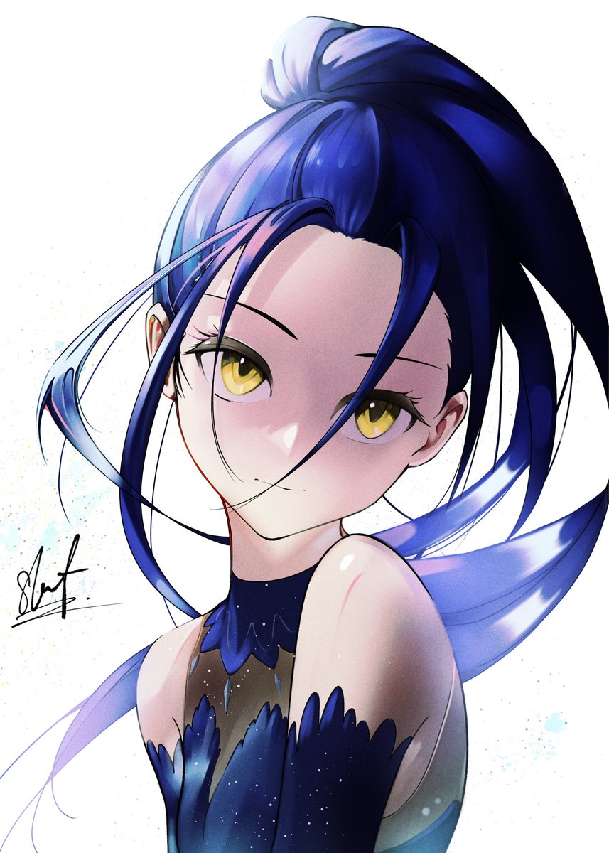 Anio914's tweet photo. メダリスト　狼嵜光ちゃん描いてみました。 https://t.co/pU5VHrzFDa