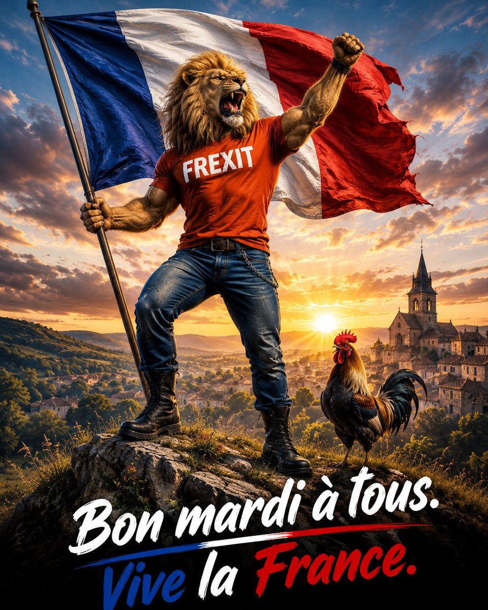 davidYaute74's tweet photo. Bonjour les amis.
Bon mardi à tous.
Passez une très belle journée.
La bise 🦁😽♥️🇫🇷✊ https://t.co/Y6vPtIFrrz