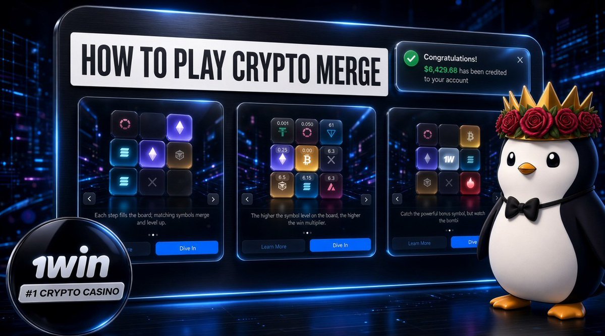 finnonchainhl's tweet photo. Still waiting for the altcoin season to make your bags happy? 

$ETH hasn’t touched $5K
$SOL is still dreaming of $1K
And ripple:native hasn’t reached $5 either

So instead of staring at the charts all day 

Why not try something different?

Crypto Merge on @1winPro gives you a quick way to have some fun while testing your luck.

And yes, crypto users get a special offer too 👇

https://t.co/TP63LR17b0…