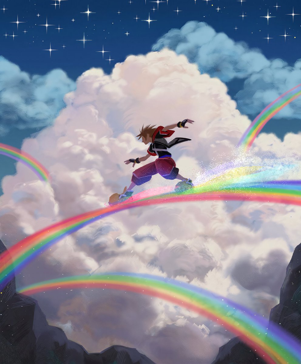 ArtShareHQ's tweet photo. 🎨 Fan art / Kingdom Hearts · "Beyond the Clouds"

—  @MiMaMiLux https://t.co/pNAMizeDZX