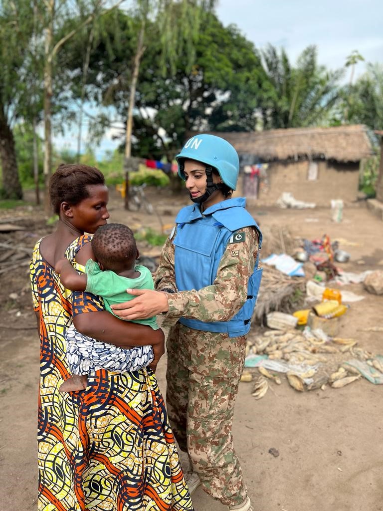 UNPeacekeeping's tweet photo. En #RDC 🇨🇩, les Casques bleus de l'@ONU_fr renforcent la lutte contre les violences sexuelles liées aux conflits. 

En 2025, la @MONUSCO a vérifié 1 534 cas, une augmentation de 86% du nombre de cas vérifiés par rapport à 2024.

#EndRapeInWar #WomenPeaceSecurity #CRSV @UNAction https://t.co/zeoceh8Bjp