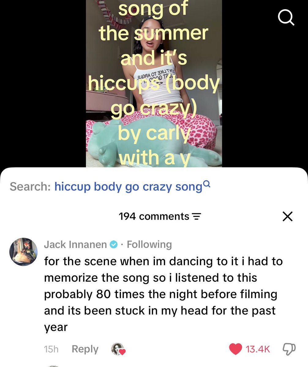 pushinghoney's tweet photo. omg he probably felt insane being the one person on earth addicted to a song that didn’t technically exist yet https://t.co/Qvvm7plf6P