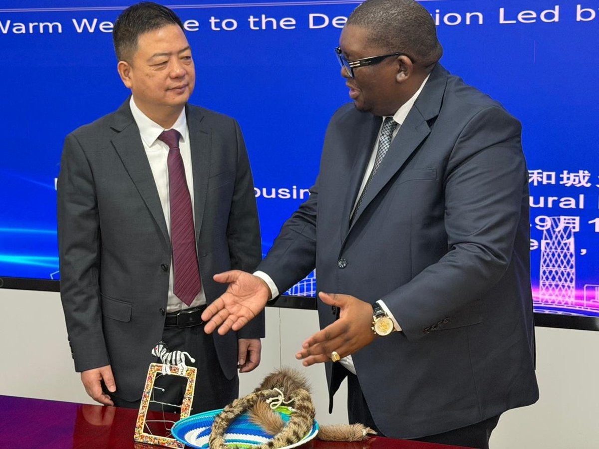 kzncogta's tweet photo. PICTURES: KwaZulu-Natal MEC for Cooperative Governance and Traditional Affairs, Rev. Thulasizwe Buthelezi is about to commence the series of government meetings with the People’s Republic of China counterparts. https://t.co/CY4DqwH719