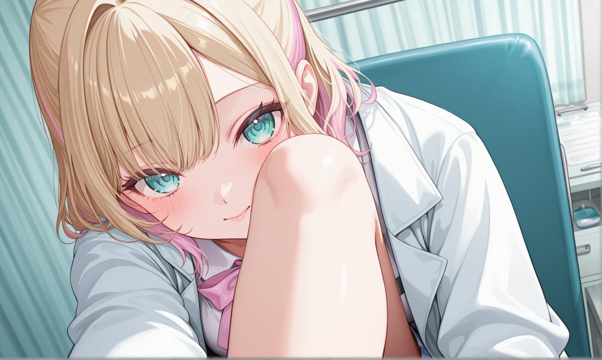 Curaria18's tweet photo. #AIart #ぶいすぽ
胡桃のあ / Kurumi Noa　学校の保険医風
 SFW illustration. Non-explicit artwork. All ages https://t.co/YHqWQqHrZO