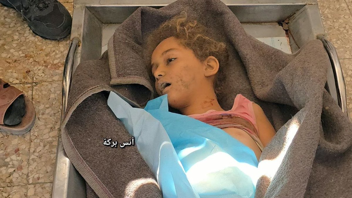 QudsNen's tweet photo. Breaking | Palestinian girl Israa Al-Hassi has been killed by Israeli forces' gunfire in Deir Al-Balah, central Gaza. https://t.co/bYHTIFVlvN
