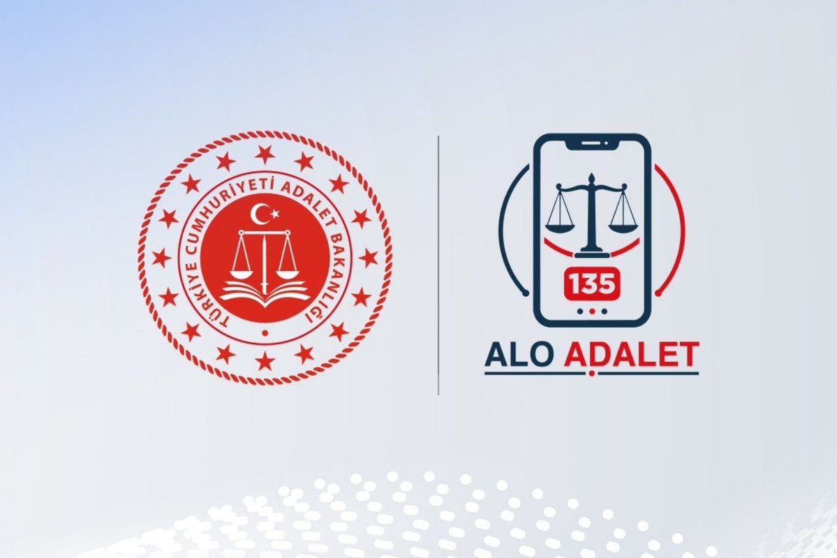 SCigdem14311's tweet photo. 135 Alo Adalet Hattı, bugün saat 10.00 itibarıyla Ankara Batı, İzmir ve Kayseri adliyelerinde pilot uygulamayla hizmete girdi.

5 yılı aşan davalar ile 3 yılı aşan soruşturmalarda vatandaşlar, doğrudan yetkililere başvurabilecek. https://t.co/zn5HxyCv6E