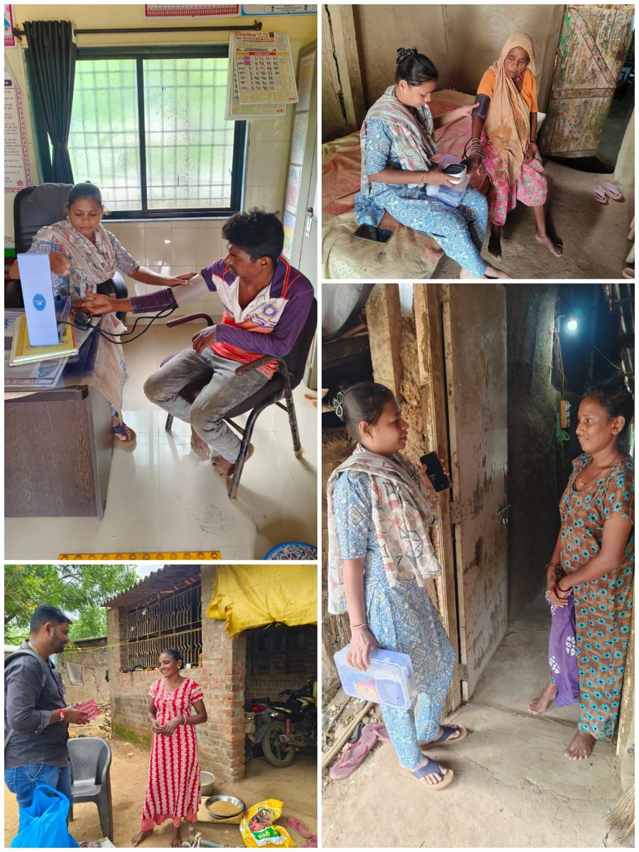 AAMsiludi's tweet photo. આજરોજ  આયુષ્યમાન આરોગ્ય મંદિર  સીલુડી ના ધોડા ગામમાં H2H સર્વ કરવામાં આવ્યું. પોરાનાશક કામગીરી કરવામાં આવી અને  લેપ્રસી દર્દી ની મુલાકાત કરી અને NCD Screening &amp; FOLLW UP ની કામગીરી કરવામાં આવી 
AAM- સીલુડી 
PHC- કોંઢ https://t.co/B7wOapZJv5