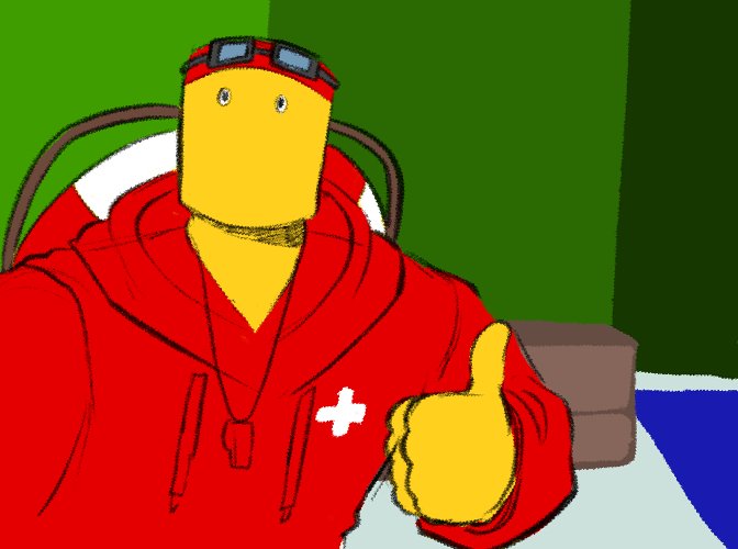Lifeguard_RG's tweet photo. Down in the staff room, letting the Miniguards keep an eye on the pools for now .
So sorry for the lack of activity !!
You know how it is with a job 'n all ! https://t.co/S59MJdPKF2