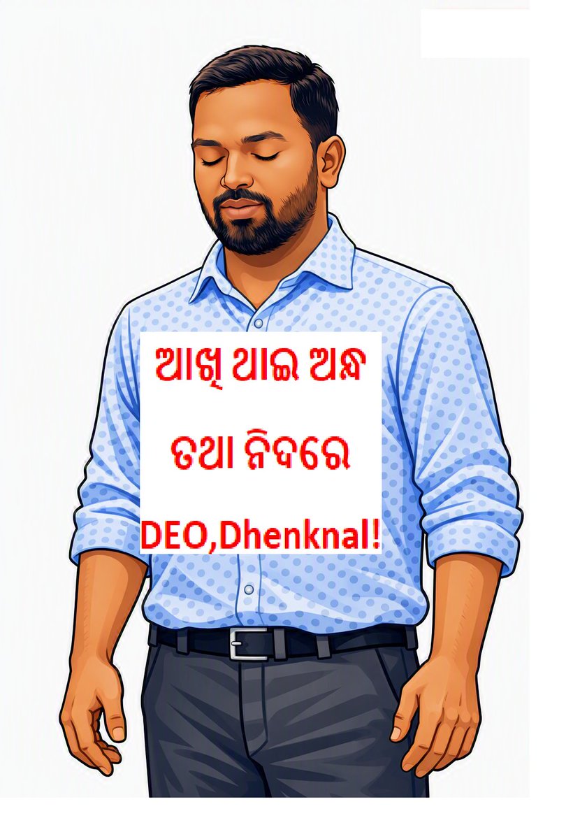 debaduttabehera's tweet photo. @rashtrapatibhvn @VPIndia @PMOIndia @narendramodi @indSupremeCourt @Ganesh11328149
@JoshiPralhad @MohanMOdisha @CMO_Odisha @NityanandaBJP @DHE_Odisha @niyati_pattnaik @subarnakeshari @Trinath_Sir @AlokMahabhoi @k_satyarthi @RajashreeSatap8 @Manorajan123 @sahil_567 @Wangchuk66 @Gopabandhu81254 @VoiceDKL @nikhildey @OfVoice11990
ସର୍ବସାଧାରଣ ଚାକର/ଜନସାଧାରଣଙ୍କର ସେବକ, ଜ଼ିଲ୍ଲା ଶିକ୍ଷ୍ୟା ଅଧିକାରୀ, ଢେଙ୍କାନାଳ ଜଣେ ନିର୍ଲଜ ଆଉ ବେଈମାନ ବ୍ୟକ୍ତିତ୍ୱ! ମାସ ମାସ ଧରି ଜନତା ଅଭିଯୋଗ ତାଙ୍କୁ ଦେଖା ଯାଉନି , ସେ ବୋଧ ହୁଏ କୌଣସି ନିଶା ସେବନ ଦ୍ୱାରା ସବୁ ଭୁଲି ଯାଉଛନ୍ତି! ବଡ଼ ଆଶ୍ଚର୍ଯ୍ୟର କଥା ଯେ ଏ କେମିତିଆ ନିଶା ଯେ ମାସେ ଯାଏ ତାଙ୍କ ନିଦ ଭାଙ୍ଗୁନି!!!!!!!!!!!!!!!!!!!!!!!!!!!!!!!!!!!!!!!#HighLight #Gondia #Kapilash #Dhenkanal #Education #SMEOdisha #PMO #CMO