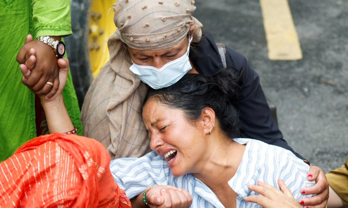 dawn_com's tweet photo. In pictures: Heartbreaking scenes after deadly flash floods in Nepal

https://t.co/e5xHImhckP https://t.co/VMThZZskJ8