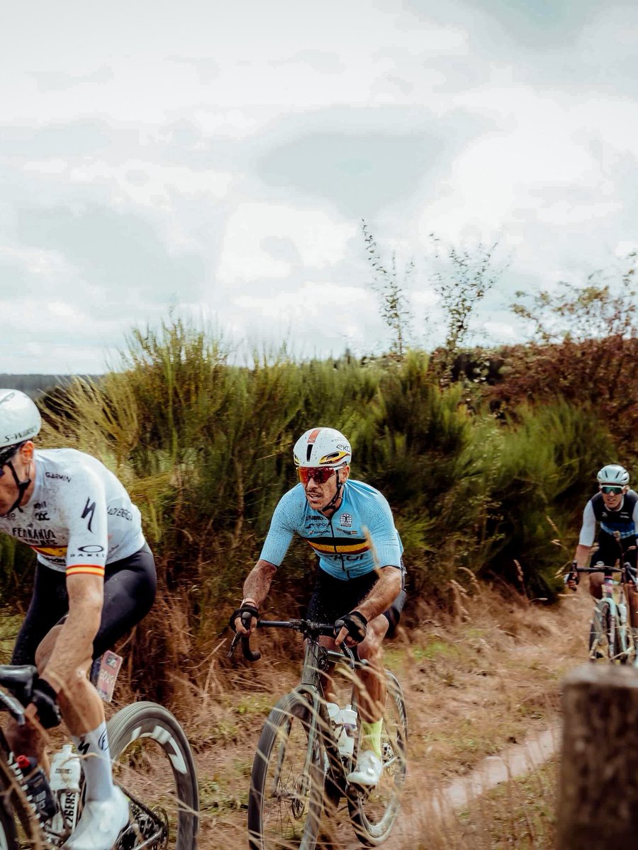 PhilippeGilbert's tweet photo. 7th at the European Gravel Championships in my age category. 🇪🇺

Grateful for the day, the support, and everyone who was there. Special thanks to Bettina for the help in the feed zones. 🙌

📸: Thomas Braun, Just Jean Media &amp; Golazo https://t.co/TTihYpDjsh