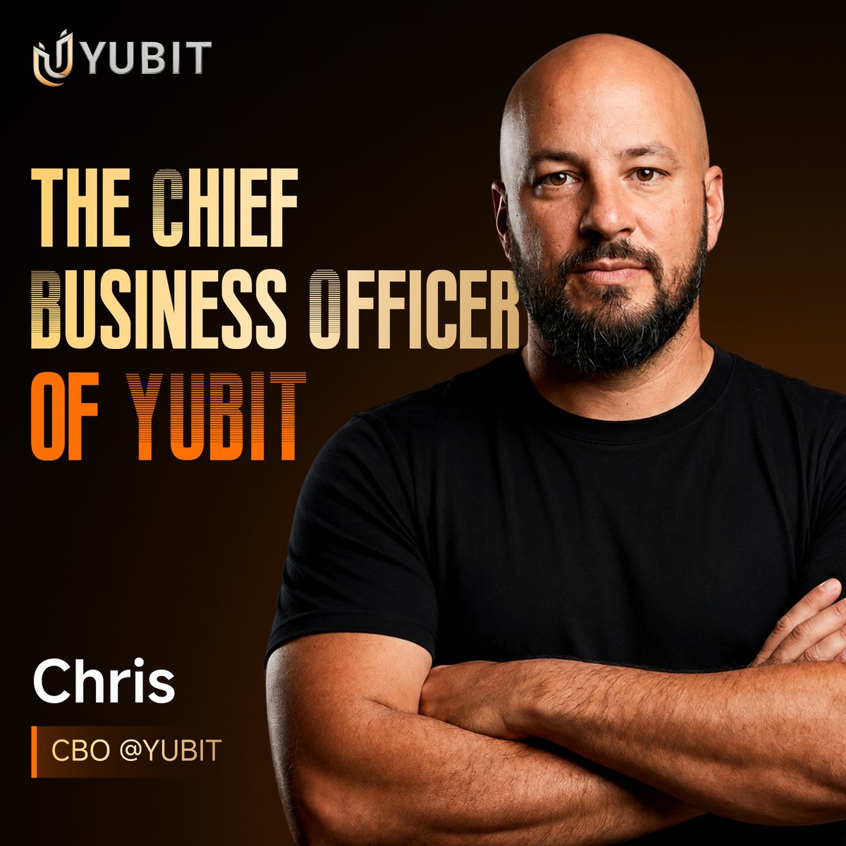 YUBIT_Exchange's tweet photo. We are proud to announce @ChrisYUBIT as Chief Business Officer at YUBIT.

With his steering strategic growth, we’re ready to scale global partnerships, expand our ecosystem, and take your trading experience to the next level.

Big things ahead, stay tuned. 🔥 https://t.co/ndRnAjOok0