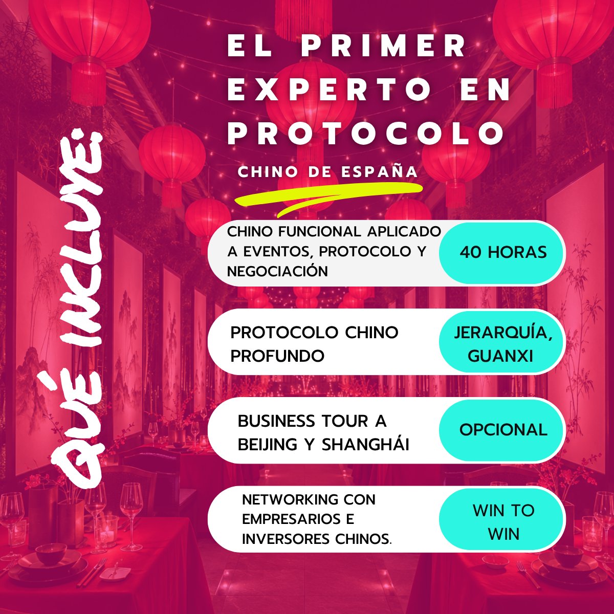 protocoloimep's tweet photo. 🚨 En España no hay  un solo experto formado en protocolo y relaciones institucionales con China.
Y mientras tanto, 281 empresas chinas ya operan aquí. 
Quien se forme primero, entra sin competencia.
👉Cero competencia, toda la demanda y plazas limitadas
📌 Comenzamos en octubre https://t.co/3o7TNUjvBY