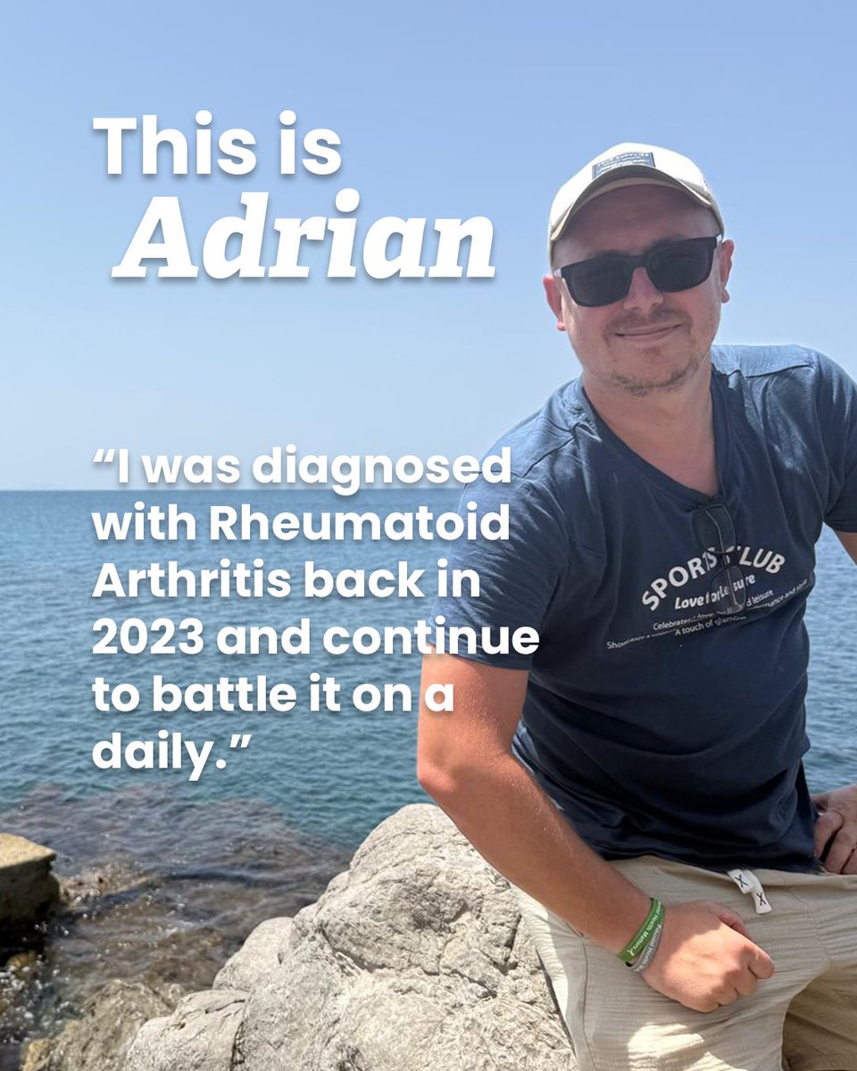 NRAS_UK's tweet photo. COMMUNITY SPOTLIGHT 🤩

Meet Adrian, who has decided to take part in our #TakeOn25 Challenge! Adrian was diagnosed with rheumatoid arthritis back in 2023 and continues to battle it on a daily. However, with the support of his wife, son and wider family and friends - he took on the challenge of walking 25 miles, from his home in Bournemouth, to the magnificent Salisbury Cathedral - his city of birth!

An amazing effort from Adrian and thank you to all those who have signed up taking on their own challenges. 👏

If you are interested sign up today! 👉 https://t.co/aFYj90vKrB