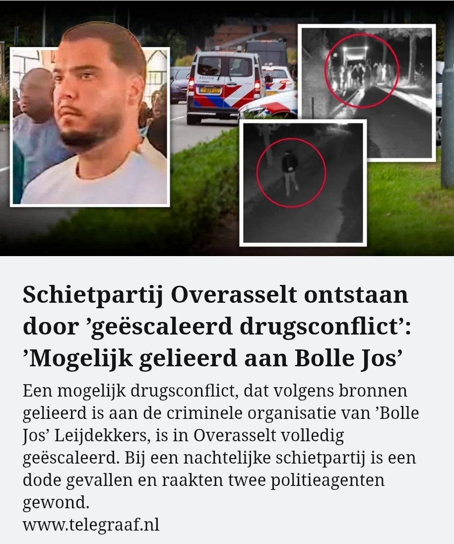Schietpartij Overasselt door geëscaleerd drugsconflict