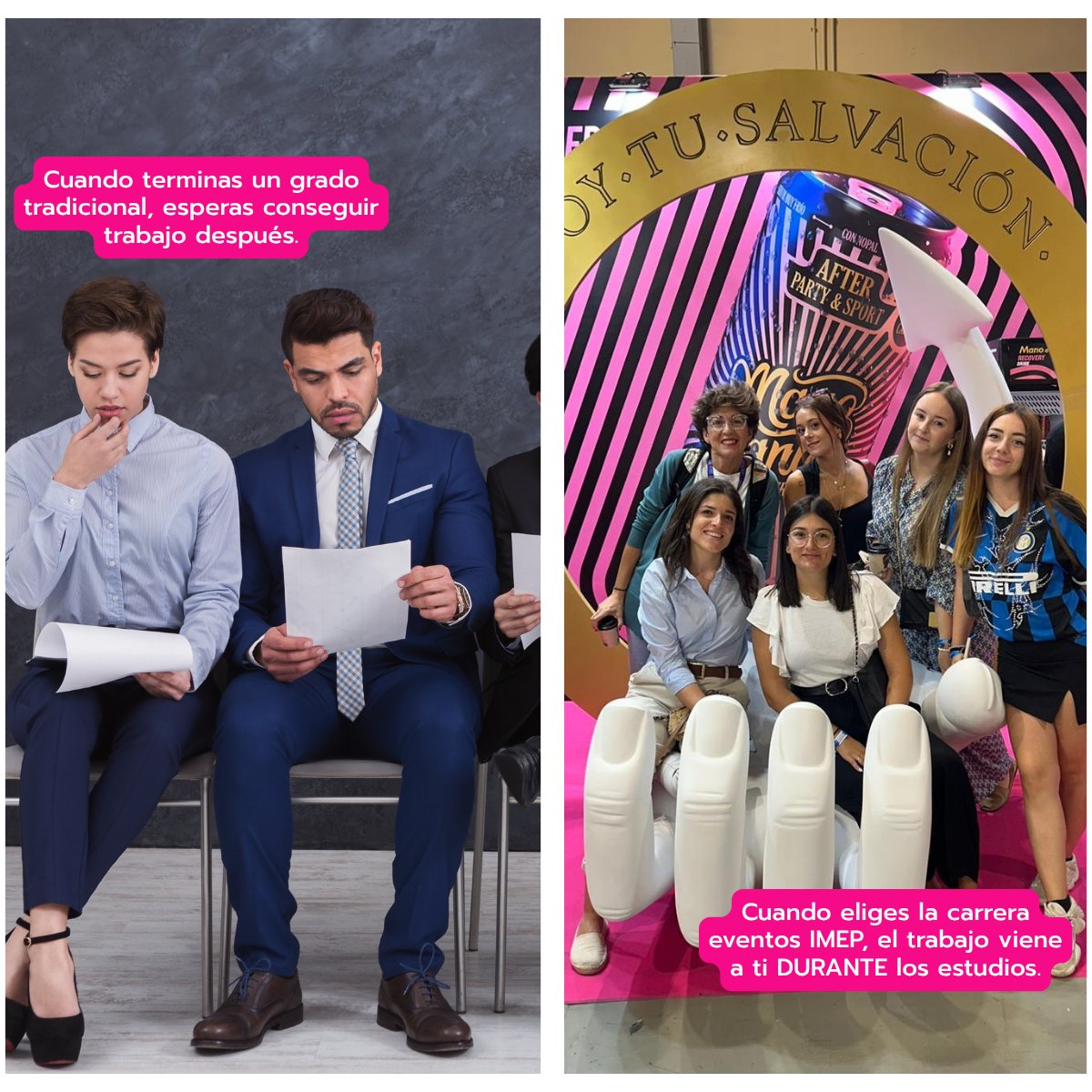 protocoloimep's tweet photo. Estos son los puestos TOP que accedes estudiando en IMEP:
Productor de festivales (€50-100k+, dirección completa)
Director de eventos corporativos (€45-65k, estrategia)
Coordinador de protocolo en embajadas (€42-60k, prestigio + estabilidad)

¿Listo para acceder a puestos TOP? https://t.co/LXGsAIkF8L