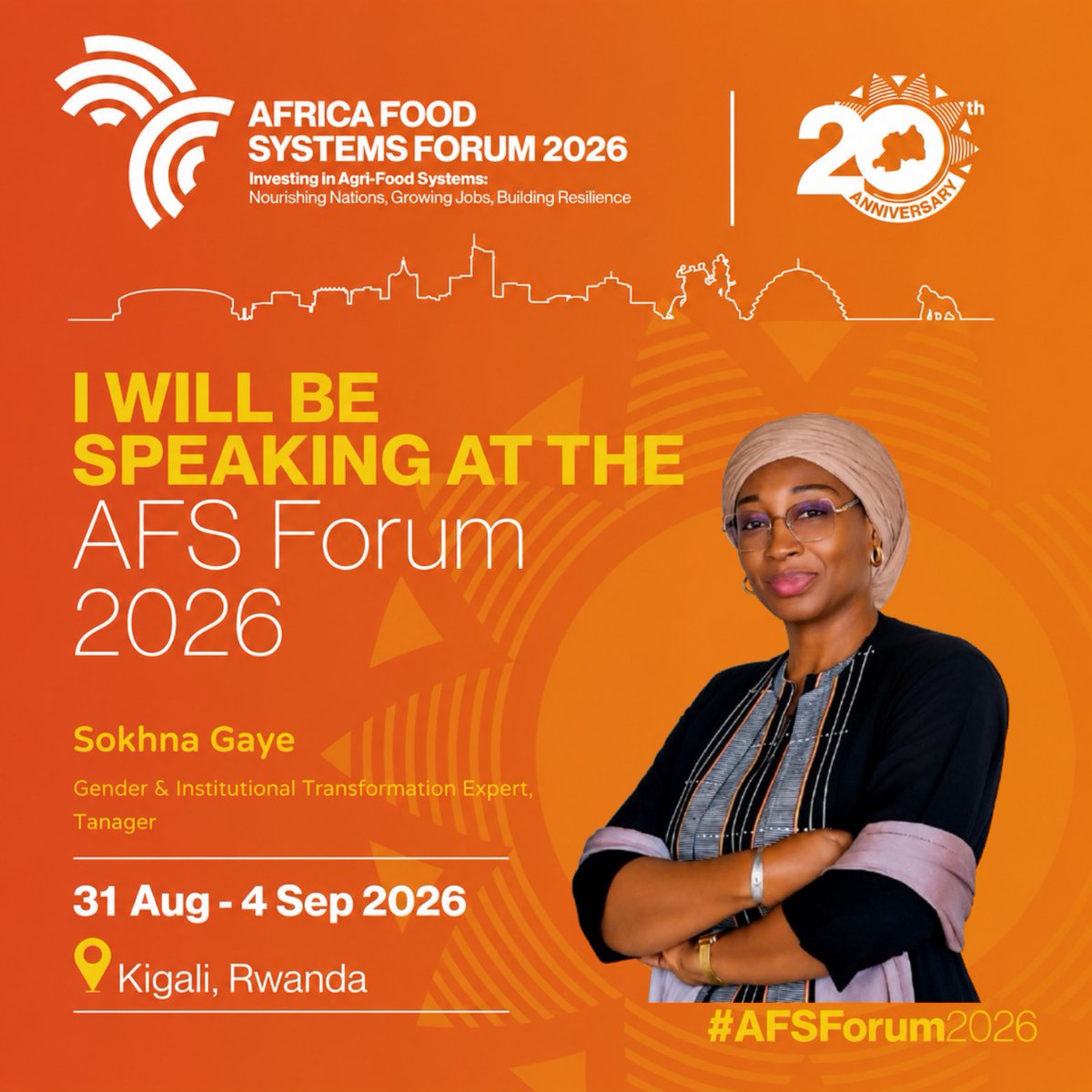 Obadiahw's tweet photo. Looking forward to this discussion at the #AFSF2026 “Sourcing Capital for Women-led SMEs" starts at 16:00. https://t.co/5hDMZ6Cgxe